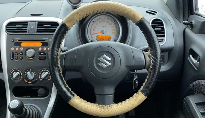 2013 Maruti Ritz VXI, Petrol, Manual, 41,529 km, Steering Wheel Close Up