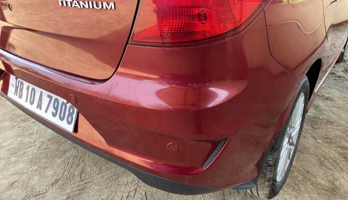 2019 Ford Figo Aspire TITANIUM PLUS 1.2 PETROL, Petrol, Manual, 10,872 km, Rear bumper - Minor scratches