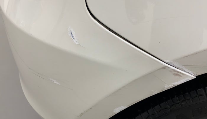 2017 Maruti Swift VXI, Petrol, Manual, 53,486 km, Rear bumper - Paint is slightly damaged