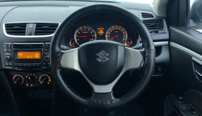2017 Maruti Swift VXI, Petrol, Manual, 53,486 km, Steering Wheel Close Up