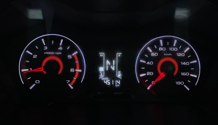 2016 Mahindra Kuv100 K8 6 STR, Petrol, Manual, 45,114 km, Odometer Image