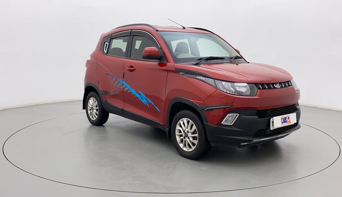 2016 Mahindra Kuv100 K8 6 STR, Petrol, Manual, 45,114 km, Right Front Diagonal