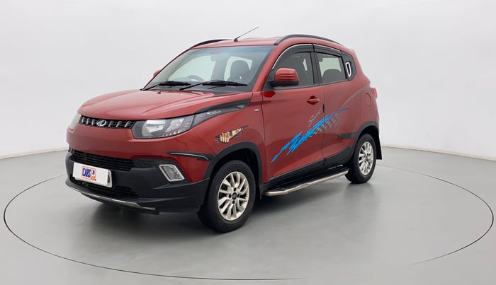 2016 Mahindra Kuv100 K8 6 STR, Petrol, Manual, 45,114 km, Left Front Diagonal