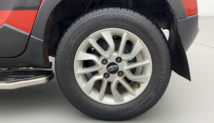 2016 Mahindra Kuv100 K8 6 STR, Petrol, Manual, 45,114 km, Left Rear Wheel