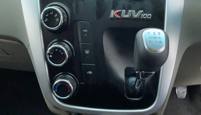 2016 Mahindra Kuv100 K8 6 STR, Petrol, Manual, 45,114 km, Gear Lever