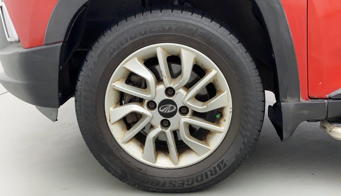 2016 Mahindra Kuv100 K8 6 STR, Petrol, Manual, 45,114 km, Left Front Wheel