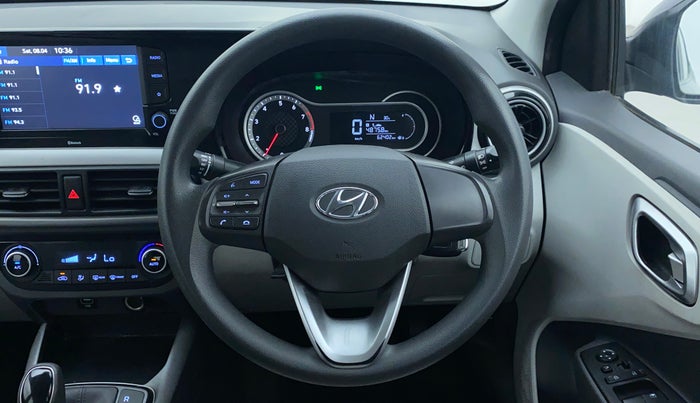 2020 Hyundai GRAND I10 NIOS SPORTZ AMT 1.2 KAPPA VTVT, Petrol, Automatic, 62,402 km, Steering Wheel Close Up