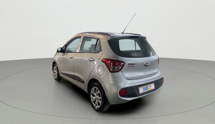 2017 Hyundai Grand i10 SPORTZ (O) 1.2 KAPPA VTVT, Petrol, Manual, 45,074 km, Left Back Diagonal