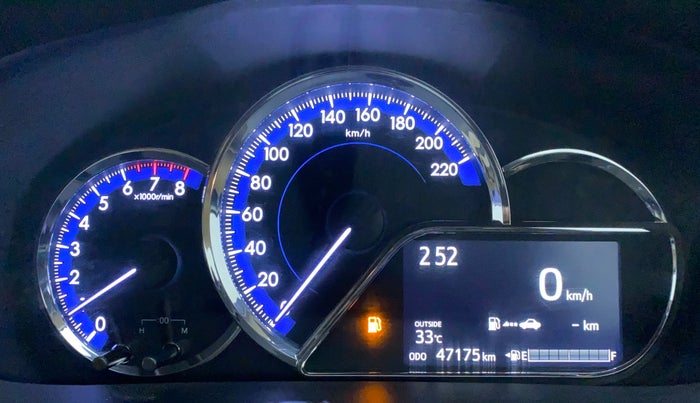 2020 Toyota YARIS G MT, CNG, Manual, 47,284 km, Odometer Image
