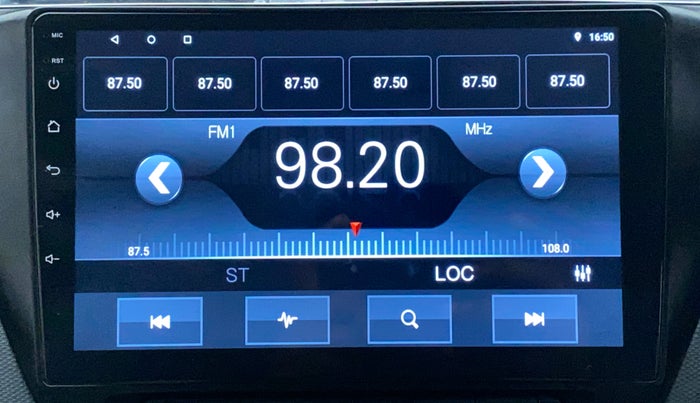 2021 Tata TIGOR XZ PETROL, Petrol, Manual, 12,288 km, Infotainment System