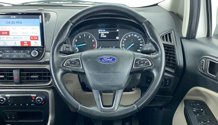 2019 Ford Ecosport TITANIUM 1.5L PETROL, Petrol, Manual, 45,739 km, Steering Wheel Close Up