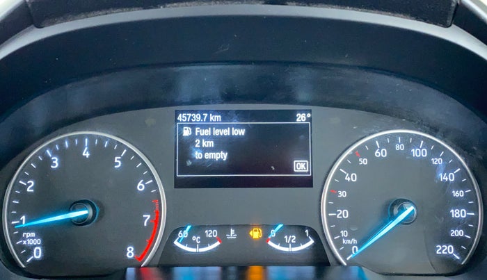 2019 Ford Ecosport TITANIUM 1.5L PETROL, Petrol, Manual, 45,739 km, Odometer Image