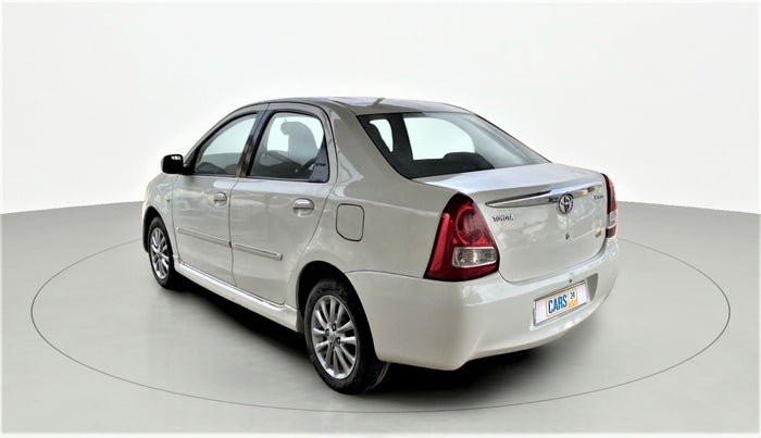 2011 Toyota Etios VX, Petrol, Manual, 65,735 km, Left Back Diagonal