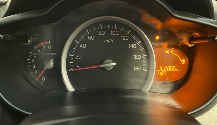 2014 Maruti Celerio ZXI, Petrol, Manual, 41,482 km, Odometer Image