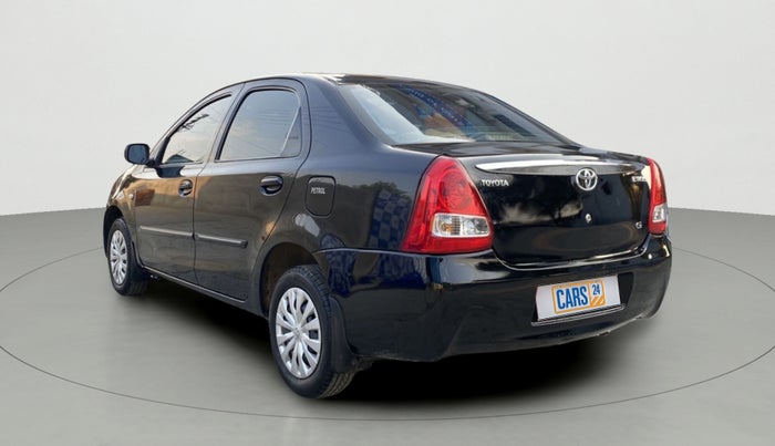 2011 Toyota Etios G, Petrol, Manual, 50,830 km, Left Back Diagonal