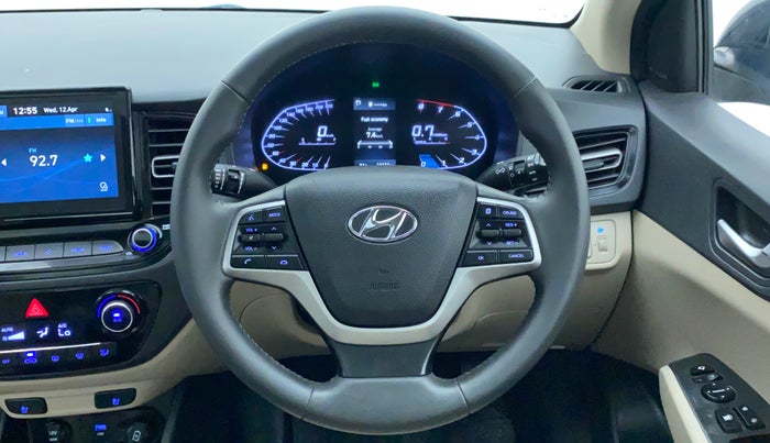 2021 Hyundai Verna SX (O) 1.5 VTVT IVT, Petrol, Automatic, 14,121 km, Steering Wheel Close Up