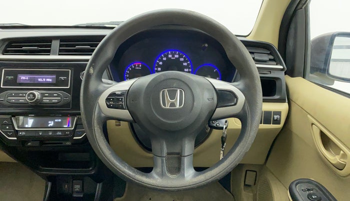 2017 Honda Amaze 1.2 SMT I VTEC, Petrol, Manual, 97,677 km, Steering Wheel Close Up