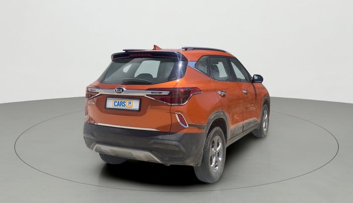 2019 KIA SELTOS HTK PLUS 1.5, Petrol, Manual, 14,855 km, Right Back Diagonal
