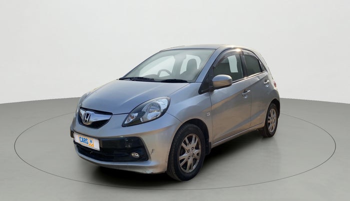 2012 Honda Brio V MT, Petrol, Manual, 83,124 km, Left Front Diagonal