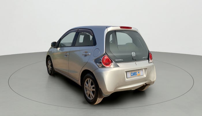 2012 Honda Brio V MT, Petrol, Manual, 83,124 km, Left Back Diagonal