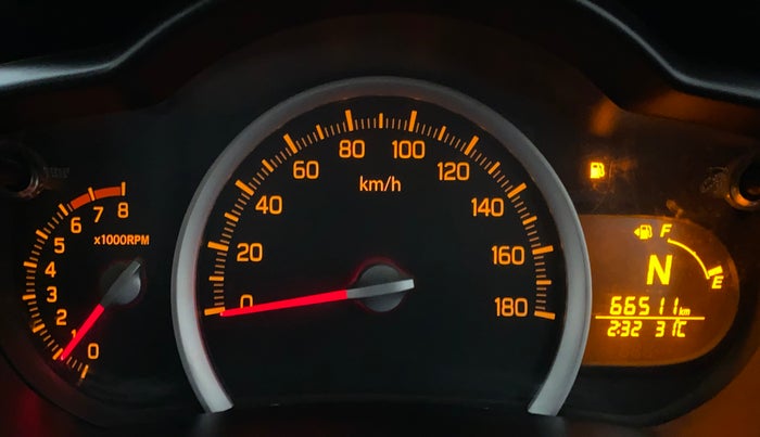 2018 Maruti Celerio ZXI AMT (O), Petrol, Automatic, 66,511 km, Odometer Image