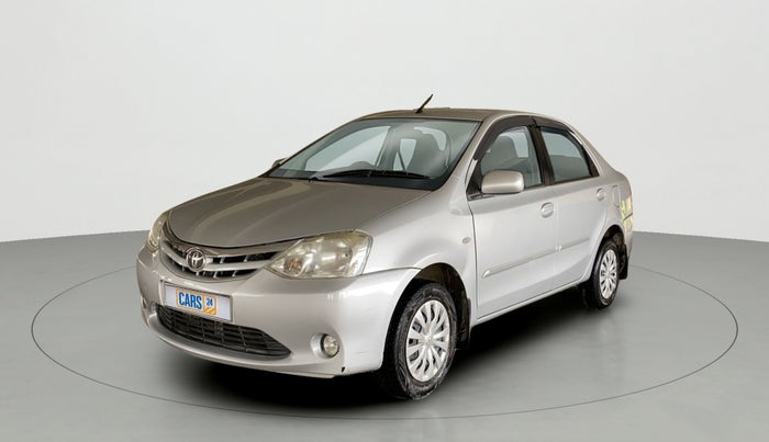 2011 Toyota Etios G, Petrol, Manual, 61,332 km, Left Front Diagonal