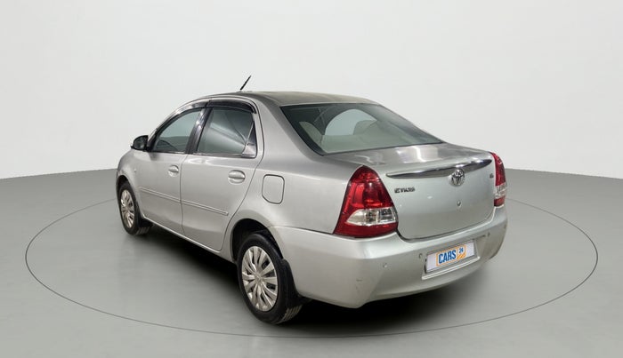 2014 Toyota Etios G, Petrol, Manual, 66,031 km, Left Back Diagonal