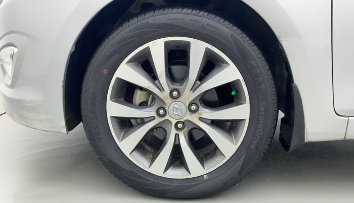 2017 Hyundai Verna 1.6 VTVT SX, Petrol, Manual, 51,878 km, Left Front Wheel