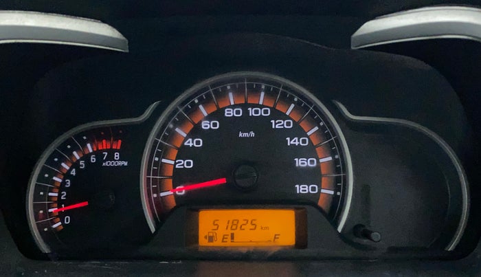 2016 Maruti Alto K10 VXI, Petrol, Manual, 51,825 km, Odometer Image