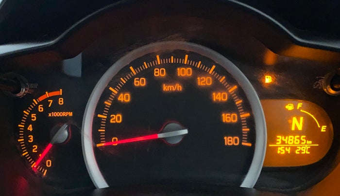 2018 Maruti Celerio X ZXI (O) AMT, Petrol, Automatic, 34,865 km, Odometer Image