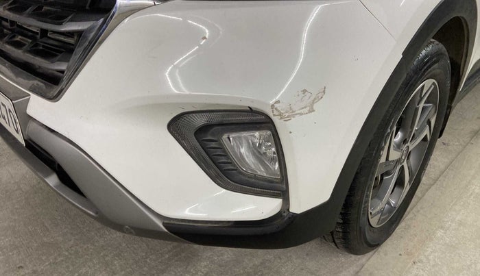 2019 Hyundai Creta SX AT 1.6 PETROL, Petrol, Automatic, 29,779 km, Front bumper - Minor scratches