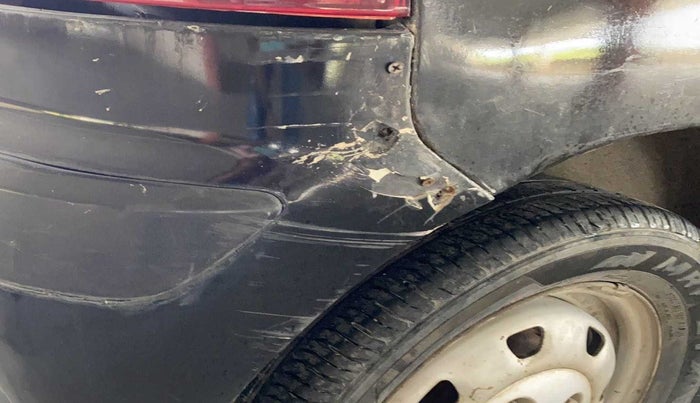 2010 Hyundai Santro Xing GL, Petrol, Manual, 59,202 km, Rear bumper - Paint is slightly damaged