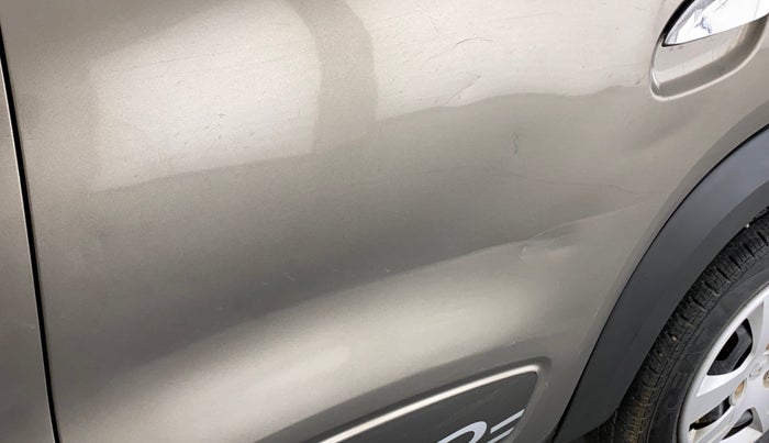 2019 Renault Kwid RXT 1.0 (O), Petrol, Manual, 37,390 km, Rear left door - Minor scratches
