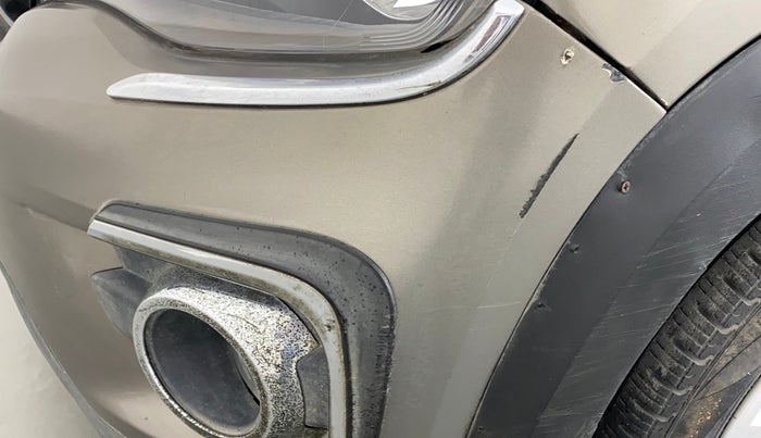 2019 Renault Kwid RXT 1.0 (O), Petrol, Manual, 37,390 km, Front bumper - Minor scratches