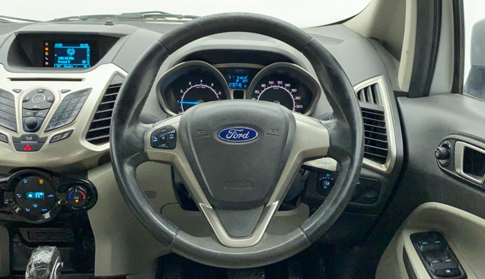 2015 Ford Ecosport TITANIUM 1.5L PETROL AT, Petrol, Automatic, 78,718 km, Steering Wheel Close Up