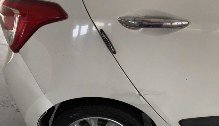 2015 Hyundai Grand i10 ASTA 1.2 KAPPA VTVT, Petrol, Manual, 88,931 km, Right quarter panel - Slightly dented