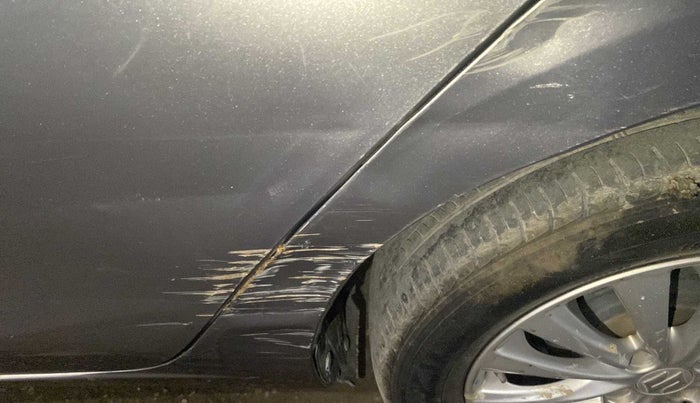 2016 Maruti Ciaz ZDI SHVS, Diesel, Manual, 64,998 km, Left quarter panel - Minor scratches