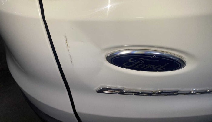 2016 Ford Ecosport TREND 1.5L DIESEL, Diesel, Manual, 99,302 km, Dicky (Boot door) - Slightly dented