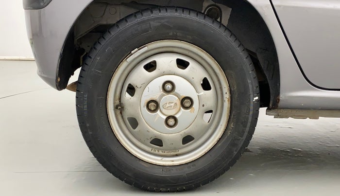 2014 Hyundai Santro Xing GL PLUS, Petrol, Manual, 57,989 km, Right Rear Wheel
