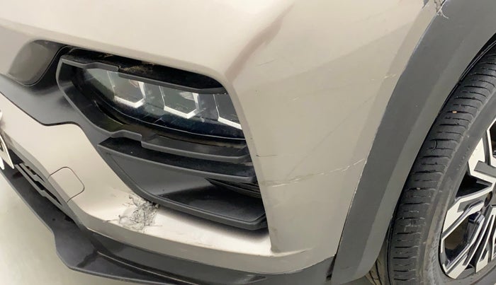 2021 Renault Kiger RXZ MT DUAL TONE, Petrol, Manual, 45,459 km, Front bumper - Minor scratches