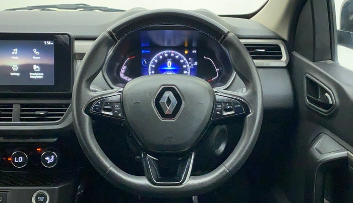 2021 Renault Kiger RXZ MT DUAL TONE, Petrol, Manual, 45,459 km, Steering Wheel Close Up