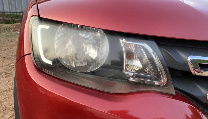2017 Renault Kwid 1.0 RXT Opt, Petrol, Manual, 35,417 km, Right headlight - Faded