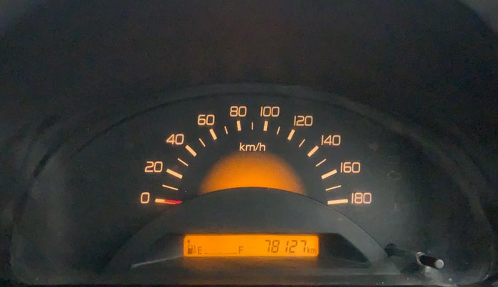 2014 Maruti Wagon R 1.0 LXI, Petrol, Manual, 78,125 km, Odometer Image