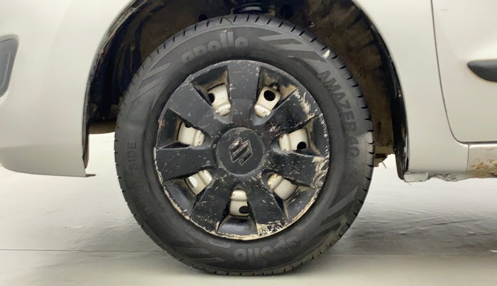 2014 Maruti Wagon R 1.0 LXI, Petrol, Manual, 78,125 km, Left Front Wheel