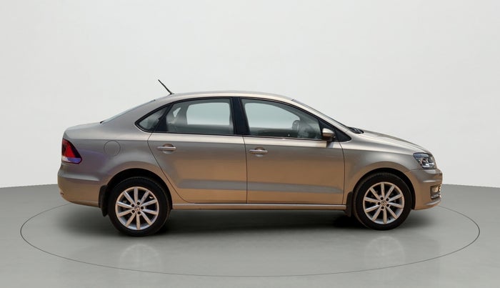 2017 Volkswagen Vento HIGHLINE PLUS 1.2 AT 16 ALLOY, Petrol, Automatic, 32,488 km, Right Side View