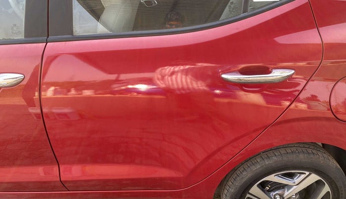 2021 Hyundai AURA SX 1.2, Petrol, Manual, 3,525 km, Rear left door - Paint has faded