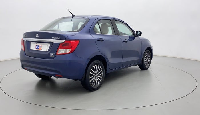 2017 Maruti Dzire ZXI PLUS AMT, Petrol, Automatic, 95,291 km, Right Back Diagonal
