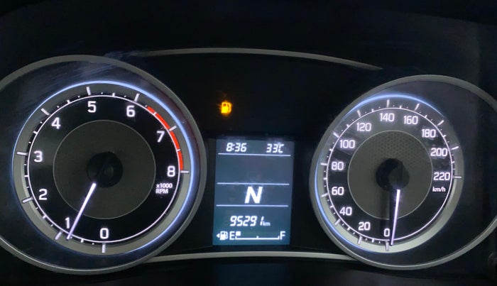 2017 Maruti Dzire ZXI PLUS AMT, Petrol, Automatic, 95,291 km, Odometer Image