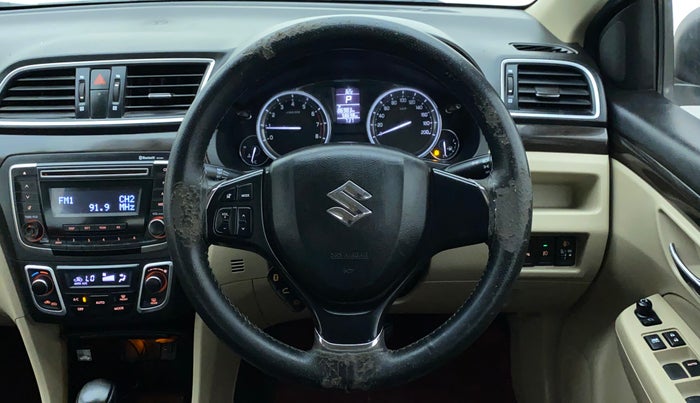 2017 Maruti Ciaz ZXI AT, Petrol, Automatic, 58,936 km, Steering Wheel Close Up