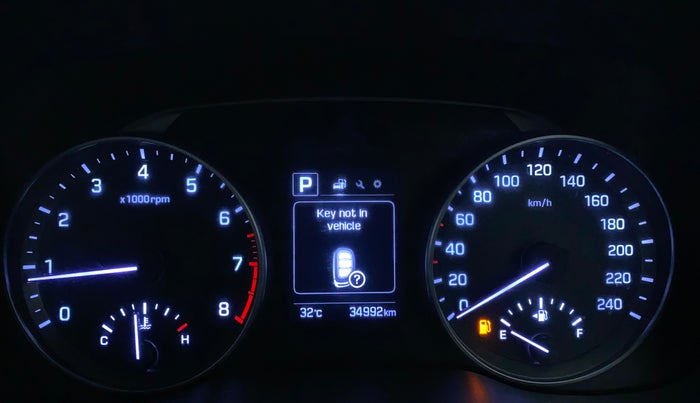 2016 Hyundai New Elantra 2.0 SX(O) AT PETROL, Petrol, Automatic, 34,893 km, Odometer Image